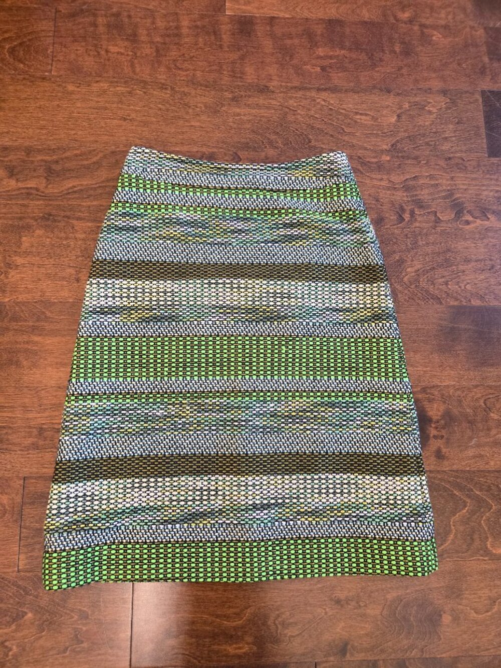 Leifsdottir Anthropologie Striped Midi Pencil Skirt Size 2